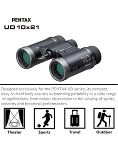 RICOH Prismatico 10x21 Negro
