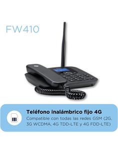 MOTOROLA Telefono Sobremesa 4G Tarjeta Sim FW410