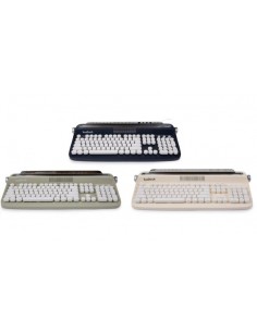 KOOLTECH Teclado Bluetooth Vintage Con Soporte CPI800