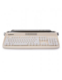 KOOLTECH Teclado Bluetooth Vintage Con Soporte CPI800