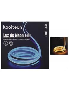 KOOLTECH Tira Led Neon 3Mtrs 270Leds Usb Variados Colores
