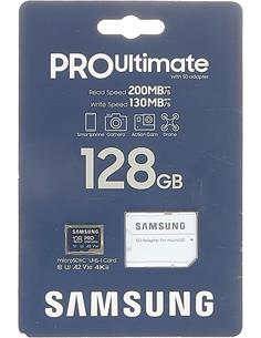 SAMSUNG Tarjeta Micro SDXC 128GB 200Mb/s Pro Ultimate