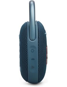 JBL Altavoz Portatil Bluetooth CLIP 5 Azul IP67/12H Autonomia