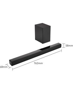 PANASONIC Barra De Sonido Con Subwoofer 100W HTB150EG 2.1