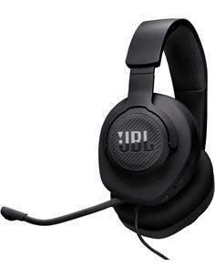 JBL Micro Auricular Casco Gaming Para PC,PS4,Xbox One,Switch QUANTUM 100 M2 Negro,Cable,Jack 3.5m