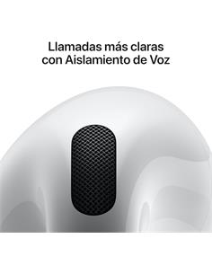 APPLE Auriculares Intrauditivos Airpods 4  MXP93ZM/A Blanco