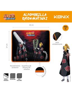 NARUTO Alfombrilla De Raton 32x27Cms KX-NAR-MP-AKTSK
