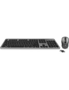 EWENT Teclado+Raton Inalambrico  Usb A/Tipo C EW3272