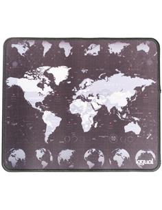 IGGUAL Alfombrilla Raton 30x25Cms Mapamundi