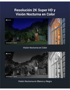 EZVIZ Camara WIFI Exterior 360º Con Bateria Recargable EB8 4G