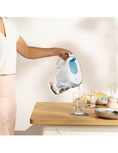 BRITA STYLE Jarra de Agua Filtrante 2.4L Azul Con 3 Filtros Maxtra+