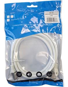 SURMEDIA Cable Red RJ45 S/FTP Cat7 2Mtrs Blanco S/FTP