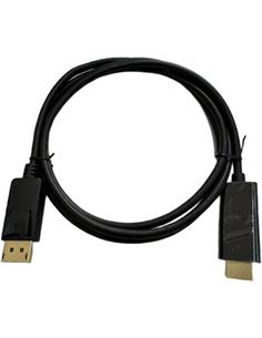 SURMEDIA DPHD15 CABLE DP A HDMI M-M 1,50 Mtrs. 4k 30hz  conexiones doradas