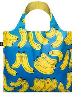 LOQI SB.BR Bolsa Plegable Reutilizable Bad Bananas