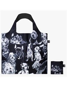 LOQI RD.DO  Bolsa Pleglable Red Poppy Bee 50x42Cms/ Hasta 20Kg