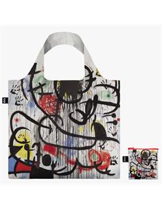 LOQI JM.MA Bolsa Plegable Recicable Joan Miro Mayo Del 68 50x42Cms/ Hasta 20Kgs