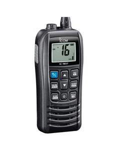 ICOM Walkie Banda Marina VHF IC-M37 EURO 6W Resistente al Agua, sumergible 30m 1.5mt