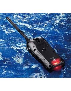 ICOM Walkie Banda Marina VHF IC-M37 EURO 6W Resistente al Agua, sumergible 30m 1.5mt
