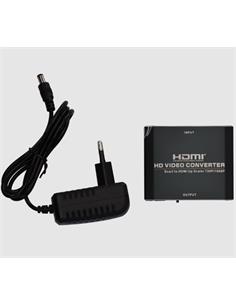 Convertidor Euroconector (Entrada) a HDMI (Salida) 1920X1200 con Salida De Audio E-CS100B