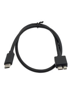 EUROCONNEX Cable Usb Micro Usb 3.0 Ancho a Tipo C 0.6Mtrs 3893C