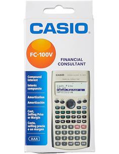 CASIO Calculadora Financiera FC-100V