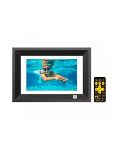 KODAK Marco Digital RDPF-1020V 10" Madera Negro  Ranura Tarjeta SD Reloj y Calendario