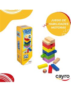 CAYRO Juego de Mesa Bloques Jenga 112
