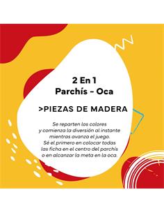 CAYRO Juego De Mesa Parchis+Oca 118