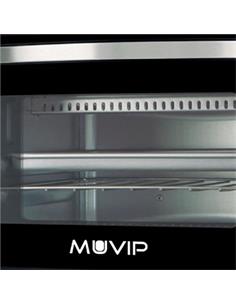 MUVIP Hornillo 10L Inox 650W MV0446 100-230 Grados Negro