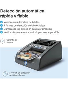 SAFESCAN Detector De Billetes Balso EUR/USD/GBP/CFH/CAD/CNY/HKD 185-S