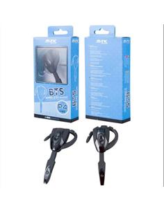 MTK Micro Auricular Bluetooth PS3/PS4 Movil,Con Soporte Oreja OT853 Negro