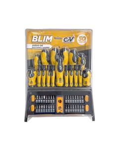 BLIM Juego 44 Piezas Destornilladores y Puntas BL0259