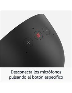 AMAZON Altavoz Bluetooth Echo Spot 2024 Con Pantalla Negro, Alexa Integrado,Manos Libres,Wifi