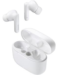 PANASONIC Auricular Bluetooth RZ-B110W XBS 26H IPX4 Con Base Cargadora Blanco