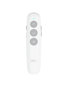 XO Presentador Inalambrico XO-CF27 Con Puntero Laser Distancia 30Mtrs Blanco