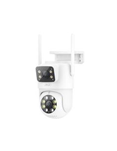 XO Camara Vigilancia IP Wifi XO-CR06 Dual Camara HD,Microfono,360º,Vision Nocturna A Color