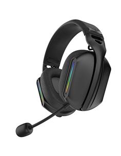 COOLSOUND Auricular de Casco Gaming Bluetooth y Cable Jack GII RGB, PC Nintendo Switch CS0265 Negro