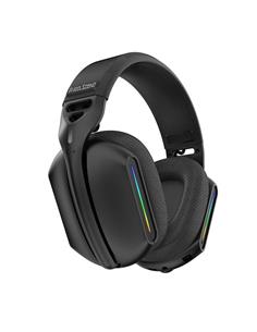COOLSOUND Auricular de Casco Gaming Bluetooth y Cable Jack GII RGB, PC Nintendo Switch CS0265 Negro