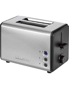 CLATRONIC Tostadora de Pan TA 3620, Calentador de Panecillos, Funcion Descongelacion