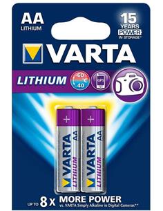 VARTA Pack de 2 Pilas Ultra Litio AA 1.5V FR1450S