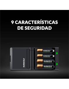 DURACELL Cargador Bateria AA/AAA Con 4x Pilas CEF27Speedy