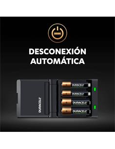 DURACELL Cargador Bateria AA/AAA Con 4x Pilas CEF27Speedy