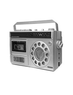 KOOLTECH Radio Cassete Grabador VIntage Con Radio FM/AM KS126