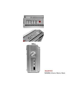 KOOLTECH Radio Cassete Grabador VIntage Con Radio FM/AM KS126