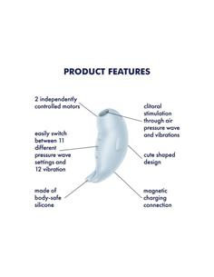 SATISFYER Succionador Con Vibrador SEAL YOU SOON