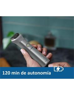 PHILIPS Kit 10 En 1 Afeitadora de Barba Cuerpo Y Cortapelo Series 5 MG5920/15 Recargable Lavable