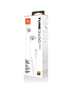 JBL Auricular Estereo Conector Tipo C Tune 310C Blanco