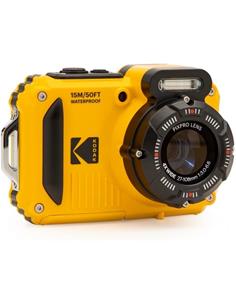 KODAK Camara Digital De Fotos Sumergible Pixpro WPZ2 Con 16Mpx Amarilla/Wifi/15M/Full HD/2.7"/Flash