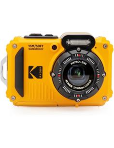 KODAK Camara Digital De Fotos Sumergible Pixpro WPZ2 Con 16Mpx Amarilla/Wifi/15M/Full HD/2.7"/Flash