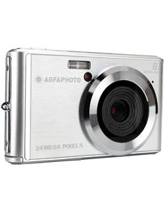 AGFAPHOTO Camara Foto Digital DC5500 Plata 24Mp,Zoom 8X,HD 1280x720